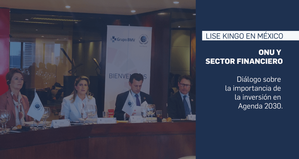 ONU y Sector Financiero dialogan sobre importancia de inversión en Agenda 2030