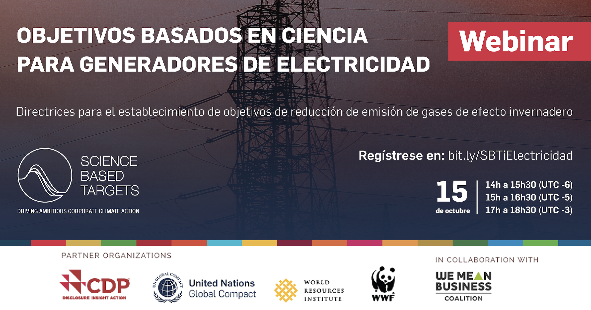 Objetivos Basados en Ciencia para Generadores de Electricidad (Science Based Targets)