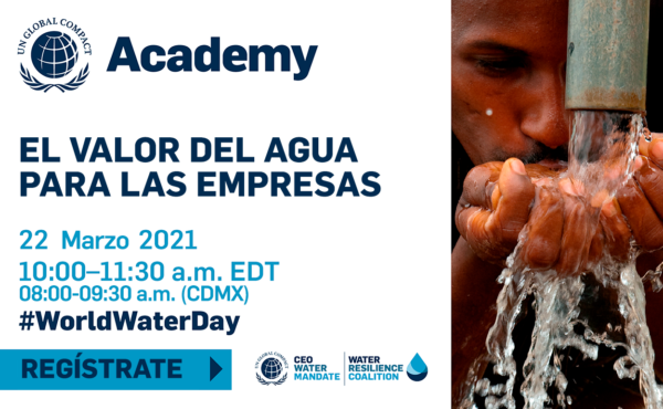 El valor del agua para las empresas