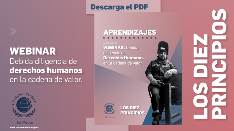 Debida Diligencia de Derechos Humanos en la Cadena de Valor | Aprendizajes