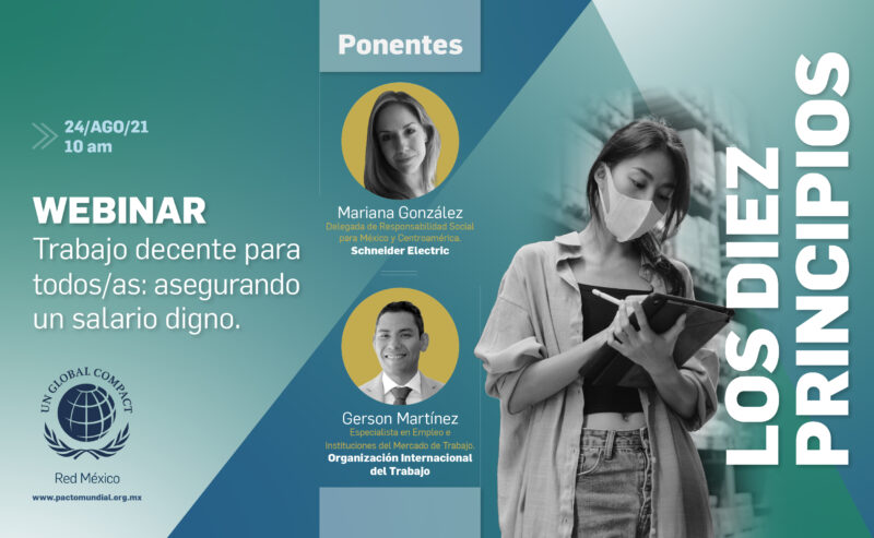 Trabajo decente para todas y todos, asegurando un salario digno