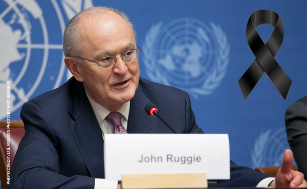 Declaración sobre el fallecimiento de John Ruggie (1944-2021)