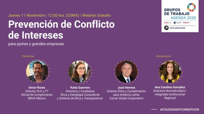 Prevención de Conflicto de Intereses