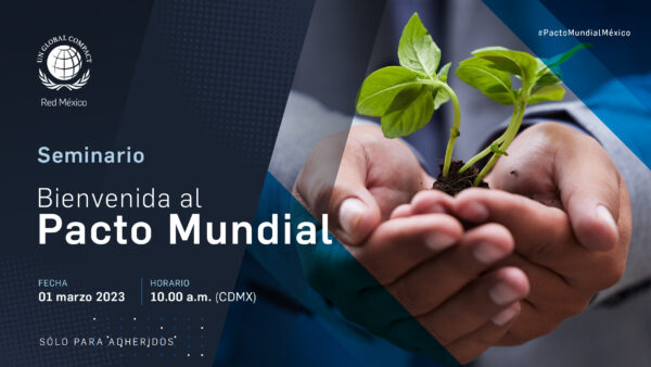 Bienvenida al Pacto Mundial