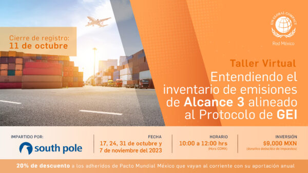 Taller: Entendiendo el inventario de emisiones de Alcance 3 alineado al Protocolo de GEI