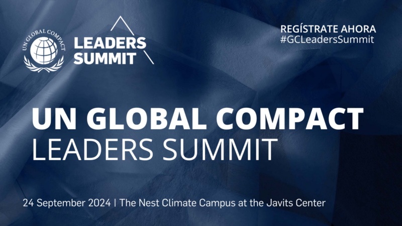 Sanda Ojiambo: Invitación al Leaders Summit 2024