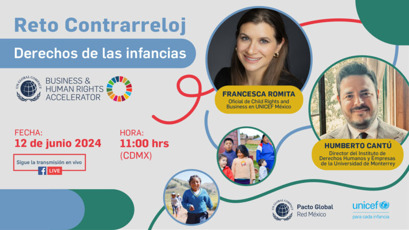 Reto Contrarreloj: Los derechos de la niñez y adolescencia también son derechos humanos